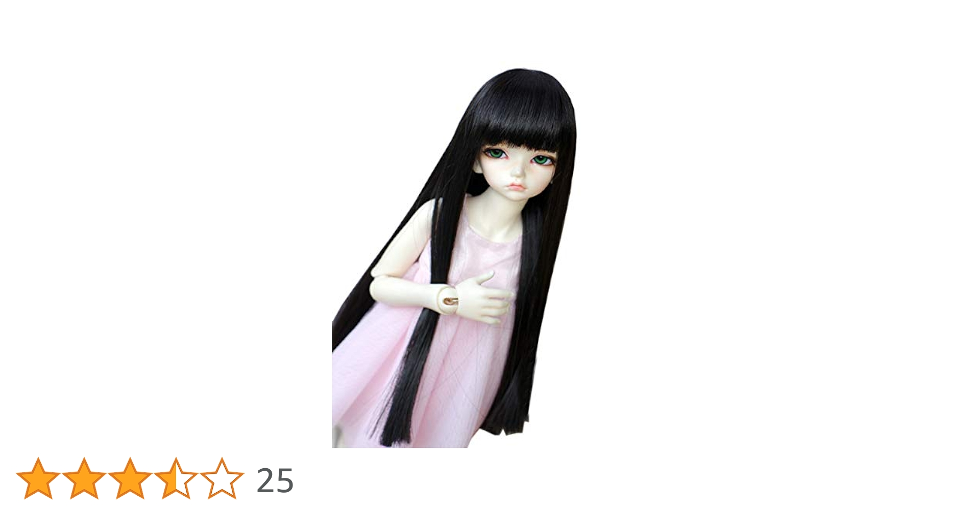 Amazon.co.jp: ABUNDANTDOODS 1/4 1/6ドール用ウィッグ カール